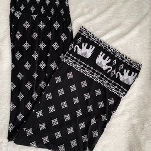 INC Intl Concepts Black Wide Leg Pants